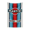 Bandiere 3X5Ft MARTINI Racing Team Bandiera Poliestere Stampa Digitale Car Tuning Culture Banner per Arredamento