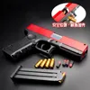 Lanciare Pistola Pistola Giocattolo EVA Airsoft Soft M Ragazzi CS Proiettile Per L'addestramento Gioco di Simulazione Mirare Sshtl