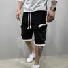 Herrmännens shorts Summer Gym Snabbtorkning Shorts Casual Fitness Street Clothing Mens Multi Pocket Sports Button Cargo 24325