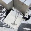 Schmuck Designer Tochter Ohrringe Platte Planet Halskette Halsketten für Männer mit Anhänger Roségold Halskette Display Halsketten Freundin Accessoires Großhandel