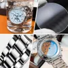 Wristwatches OLEVS mens top automatic mechanical mens multifunctional date lunar phase mens wrist luxury trendC24410