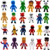 Action Toy Figures 8pcs Stumble Guys Figure d'action KAWAII ANIME PVC Modèle de jeu State Set Multi Person Series Childrens Birthday Gift Toy T240325