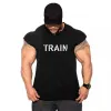 mens Bodybuilding Tank Top Gyms Fitn Sleevel Shirt 2024 New Male Cott Clothing Fi Singlet Vest Undershirt T Shirt A38o#