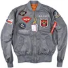 Nieuwe Alpha Martin Herfst Lente Bomber Piloot Jas Mannen Militaire Uitloper Leger Jas Casual Baseball Jas Mannelijke Varsity Jassen A85X #