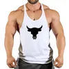 Summer Hooded Gym Stringer Tank Top Men Cott Clothing Bodybuilding ärmskjorta Fitn Vest Muscle Singlets Workout Tank X5ep#