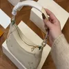 24SS Kobiet luksusowy designerka Cowhide Milk Milk Milk Bag worka damska torebka pod pachami torba na ramię Crossbody Bag 23 cm sdhph