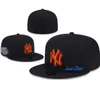 Unisexe en gros Yankees Snapbacks Sox Baseball Designer Luxury Caps ajustés de la lettre de taille