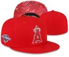 Unisexe en gros angels Snapbacks Sox Baseball Designer Luxury Caps ajustés de la lettre de taille