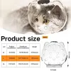 Toilettage Nouveau museau pour chat casque pour chat capuche réglable muselière anti-morsure respirante empêche le chat petit chien de mordre pour le toilettage des petits animaux