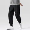 sports Pants Autumn Winter Men Sweatpants Wable Coldproof Popular Lace-up Straight Sweatpants a323#