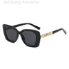 Designer-Chanells-Brillen-Channelsunglasses-Sonnenbrillen für Damen, 2024, neue kleine, duftende Sonnenbrillen mit hohlen Buchstaben, schwarze Cat-Eye-Brille mit großem Rahmen
