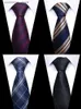 Neck Ties Neck Ties Tie Gravatas Fashion Wholesale Woven 8 cm Necktie Wedding Accessories Blue Man Dot Fit Group Party Office Y240325