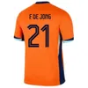 2024 25 Holandia Memphis European Holland Club Kumulki piłkarskie 2024 Euro Puchar 24 Holenderska drużyna narodowa koszula piłkarska Męs