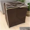 Contenitori monouso da asporto in tessuto non tessuto Tote Bag Cooler Borse per la consegna di cibo Generi alimentari 40 X 43 cm Drop Casa Giardino Cucina Sala da pranzo Ot57X