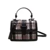 Designer Luxury fashion Shoulder bags New Small Square Bag 2023 British Style Handbag One Shoulder Crossbody Style Tofu Bag