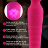 Potężna różdżka wibratorów dla kobiet stymulator łechtaczki g wibrator punktowy dla kobiet pochwy masażer dla dorosłych zabawki seksualne dla kobiety 240311