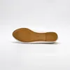 Ballet 294 lägenheter skor avslappnade kvinnor klassiker loafers vit läder dam modedesign bowknot vår fo 57744