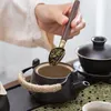 Teaware Sets Black Kungfu Tea Set Ceremony Portable Antique China Matcha Infuser Services Mate Cup Gift Tazas De Te Tableware