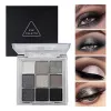 Shadow Smokey Eye Palette Palette di ombretti opachi a 9 colori Trucco per occhi Palette di ombretti glitter piccoli impermeabili per donne e ragazze