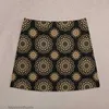 Röcke Retro Böhmen Rock Sommer Trippy Mandala Print Harajuku Casual A-linie Kawaii Mini Damen Gedruckt Große Größe Kleidung