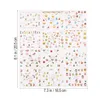 Stickers Decals Nail Christmas Watermark Sticker Year Holiday Assortment Art Sheet Stamps Snowman Santa Bells Drop Delivery Health Bea Dhfdi