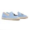 カジュアルシューズレディースエスカドリル2024SPRING/autumn Real Flat Platform Rubber Slip-On Chaussure Femme Zapatillas Mujer