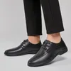 Casual schoenen Eenvoudig pak Monnik Strap Slip-on Formeel Comfortabel voor heren Glanzend leer Oxford Luxe heren