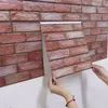 Wallpaper 3D Stickers Wall Decor Brick Stone Self Adhesive Waterproof Wallpapers modern Home Decor Kitchen Bathroom Living Room Renovation 30*30cm 2014 NEWS