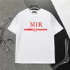 Мужская футболка Дизайнерский бренд AR футболка с коротким рукавом пуловер из чистого хлопка теплая свободная дышащая мода для мужчин и женщин y2k2