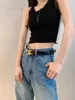 2024 Frauen-T-Shirt-Kleidung Tanktop-Damen Designer T-Shirt Schwarz weißer Brief Kurzarm Damen Kleidung Größe S-L Camis Tops Femme