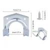 Rails 550pcs Wall Hooks Metal Hanger with Screws Hang On The Wall Storage Organizers Tool Garden Bracket Rack Holder Home And Kitchen