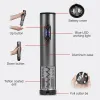 Sprayers Electric Wine Bottle Opener Automatic Wine Opener Rechargeable Electric Corkscrew with Foil Cutter for Party Bar Wine Lover Gift
