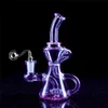 Recycler-Ölplattformen, dickes Glas, Wasserbongs, Wasserpfeifen, Rauchglasrohr, Becherbasis, Dab-Bong mit 14-mm-Verbindung