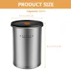 Tools Stainless Steel Coffee Bean Container Sealed Coffee Storage Jar Coffee Powder Canister