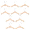 Vêtements pour chiens 10 pcs cintre d'animaux de maison de serrage de manteau de manteau de manteau mobilier costume miniature