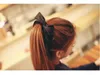 6 kolor mody Summer Ponytail Hair Elastyczne szalik Linia Kobiety Bow l Hairbands Scrunchies Opaski kwiatowe Wstążka Druku