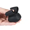 Verrouillage Silicone coq Cage anneau de pénis retarder l'éjaculation érection durable Scrotum testicule retenue jeux pour adultes jouets sexuels pour hommes