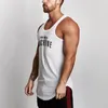 MuscleGuys Bodybuilding Stringer Tank Top Mens Singlets Mesh Gym Vest Sports Sleavel Shirt Slim Fit Muscleアンダーシャツv5b3＃