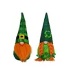 Day Patrick 's 2021 St. Party Irish Green Faceless Doll Decoration Holiday Ornaments Gift Boys Girls whsad