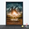 Calligraphy Kaamelott Första delbetalning Klassisk filmaffisch Canvas Art Print Home Decoration Wall Målning (ingen ram)