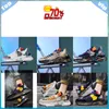 Summer Women's Soft Sports Board Shoes Designer High Duality Fashion Mixed1 Color Thick Sole Outdoor Sports Wear Resistant Armering Sport Shoes Gai