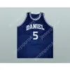 Anpassat alla namn som alla lag Pete Maravich Daniel High School 5 Basketballtröja Ny vilken storlek som helst alla sömda storlekar S M L XL XXL 3XL 4XL 5XL 6XL TOPAMALKVALITET