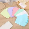 Pochettes à bijoux 10-50pcs sacs à fermeture éclair colorés couleurs de bonbons sac de stockage de nourriture pour biscuits refermable étui d'emballage cadeau transparent à fermeture éclair