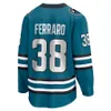 San Custom Jose Sharks Jerseys 41 ViTek Vanecek 44 Vlasic Marc-Edouard 18 Filip Zadina Fabian Zetterlund Mackenzie Blackwood Thomas Bordeleau Kyle Burroughs