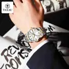 Horloges TAXAU Luxe heren originele mode quartz heren waterdicht en lichtgevend roestvrijstalen horloge heren datum weekC24325