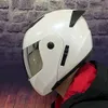 Orz Motorcycle Dual Selshade Flip Helmet