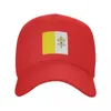 Ball Caps Fashion Unisex Flaga Watykańskim City Trucker Hat Adultblebleblebled Baseball Cap Men Men Kobiet Ochrona przed słońcem