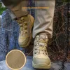 TaoBo – chaussures de Fitness montantes pour hommes, bottes d'entraînement de Combat tactiques, baskets imperméables pour la chasse en plein air et le Trekking, chaussures de sport