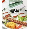 شواية الكباب صانع الشواء Meat Skewer Machine قابلة لإعادة الاستخدام لمكتب الكباب الشواء الشواء لمطبخ شواية أدوات حفلة عيد الميلاد