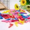 Appareils pour chiens 100pcs Clip de cheveux pour animaux de compagnie Bouc de canard en plastique pour les accessoires d'outils de style bricolage